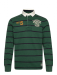 Superdry - Double Emblem Stripe Rugby - Pikkade varrukatega - XXL