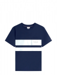 Tommy Hilfiger - Sail Colorblock Relaxed Tee - L&uuml;hikeste varrukatega - XXL