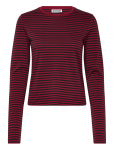 Weekday - Slim Long-Sleeved Cotton Top - Pikkade varrukatega - L