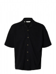 Selected - Slmrelaxsonny Waffle Ss Overshirt - L&uuml;hikeste varrukatega s&auml;rgid - XL
