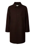 Selected - Slmronnie Wool Blend Car Coat Noos - Villased mantlid - XXL