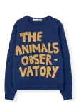 THE ANIMALS OBSERVATORY - Shark Kid Sweatshirt Deep Blue - Dressipluusid - 104