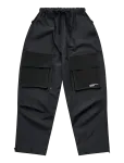 Stutterheim - Space Pocket Trouser Matte Black - Cargo-p&uuml;ksid - XS