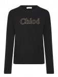 Chlo&eacute; - Logo Long Sleeve Top - Pikkade varrukatega T-s&auml;rgid - 5 Y