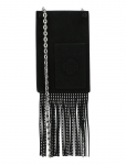 Maje - Leather Fringe Phone Bag - &Otilde;lakotid - ONE SIZE