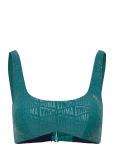 Puma Swim - Puma Swim Women Embossed Scoop Neck Top 1P - Sportbikiinid - L