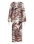 Malina - Joseline Sheer Drawstring Maxi Kaftan - Maksikleidid - M/L