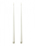 Ester & Erik - Led Taper Candle 40Cm 2-Pack - LED-k&uuml;&uuml;nlad - H:40CM