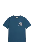 Scotch & Soda - Left Chest Artwork Regular-Fit T-Shirt - L&uuml;hikeste varrukatega - M