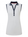 FootJoy - Contrast Rib Knit Sleeveless Polo - Spordipolod - S