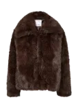 Co' Couture - Aikocc Furry Jacket - Kunstkarusnahk - XS