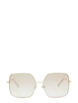 GLAS Eyewear - Billie Gold Tinted - Kandilise raamiga p&auml;ikeseprillid - 1.0