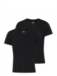 Blend - Bhdinton V-Neck Tee 2-Pack - L&uuml;hikeste varrukatega - XL