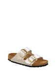 Birkenstock - Arizona Bb Bf Graceful Pearl White - Flat - 41