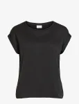 Vila - Viellette S/S Satin Top - Noos - L&uuml;hikeste varrukatega - 44