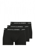 Jack & Jones - Jacanthony Trunks 3 Pack Black - Bokserid - XXL