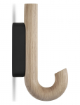 Gejst - Hook Hanger Mini Oak/Black - Konksud - H:13.3CM