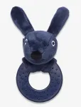 Smallstuff - Rattle Rubber Ring, Rabbit, Navy - K&otilde;ristid - 14X 7X 5CM