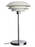 Dyberg Larsen - Dl31 Hvid Bordlampe - Laualambid - H50CM