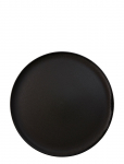 Aida - Raw Titanium Black - Middags Tallerken 1 Stk 28 Cm - Praetaldrikud - &Oslash; 28 CM