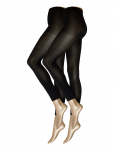 Lindex - Leggings 40Den 2Pack Full Leng - Pantyhose & Leggings - S