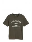 Tom Tailor - Logo Tee - L&uuml;hikeste varrukatega - XL