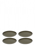 Serax - Plate M Green Inku By Sergio Herman Set/4 - V&auml;ikesed taldrikud - &Oslash; 21 CM