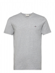 Gant - Slim Shield V-Neck T-Shirt - L&uuml;hikeste varrukatega - M