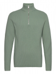 Lindbergh - Half Zip Rib Knit - Poolpika lukuga džemprid - L