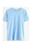 Lindex - T Shirt Regular Solid - L&uuml;hikeste varrukatega - 134/140