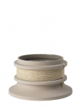 Kristina Dam Studio - Rope Flowerpot Stoneware / - Lillepotid - &Oslash;30X15.5CM