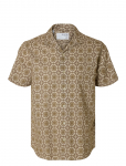 Selected - Slhrelaxsun Shirt Ss Resort - L&uuml;hikeste varrukatega - M