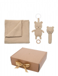 JaBaDaBaDo - Baby Gift Teddy Blanket - Beebide kinkekomplektid - ONE SIZE