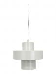 Dyberg Larsen - Stoke Pendel Kit Hvid - Rippvalgustid - H16.5CM