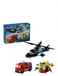 LEGO - Remix &ndash; Helikopter, Brandbil Og Ub&aring;d 60462 - Lego city - ONE SIZE