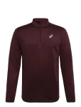 Asics - Core Ls 1/2 Zip Winter Top - Spordi pikkade varrukatega topid - XXL