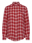 Polo Ralph Lauren - Classic Fit Plaid Linen Shirt - Pikkade varrukatega - XS