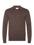 Lindbergh - Ecovero L/S V-Neck Polo - V-kaelusega - M