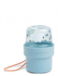 Done By Deer - To Go 2-Way Snack Container S Tiny Farm Blue - Beebitoidu konteinerid - &Oslash;8X H 11.5CM.150ML&150ML