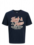 Jack & Jones - Jjelogo Tee Ss O-Neck 2 Col Aw25 Sn - L&uuml;hikeste varrukatega - S