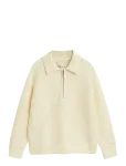 Gant - Cotton Texture Half Zip - Džemprid - XXL
