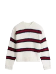 Tommy Jeans - Tjw Badge Stripe Fluffy Sweater - Džemprid - S