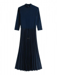 Tommy Hilfiger - Slim 5X2 Rib Mix Midi Drs - P&otilde;lveni ja midi - XXL