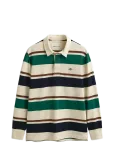 Gant - Striped Heavy Rugger - Pikkade varrukatega - XXL