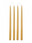 Broste Copenhagen - Smooth Taper Candle - Sammask&uuml;&uuml;nlad - H:38CM