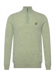 Lyle & Scott - Lambswool Blend Quarter Zip Jumper - Poolpika lukuga džemprid - S