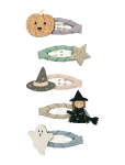 Mimi & Lula - 5 Clic Clacs - Mini Halloween - Juukseklambrid - ONE SIZE
