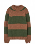 THE ANIMALS OBSERVATORY - Stripes Brown Boxfish Sweater - Pulloverid - 4 Y
