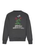 THE ANIMALS OBSERVATORY - Flowers Dark Frey Bear Sweatshirt - Dressipluusid - 8 Y