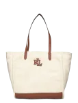 Lauren Ralph Lauren - Canvas Large Cameryn Tote Bag - Kandekotid - ONE SIZE